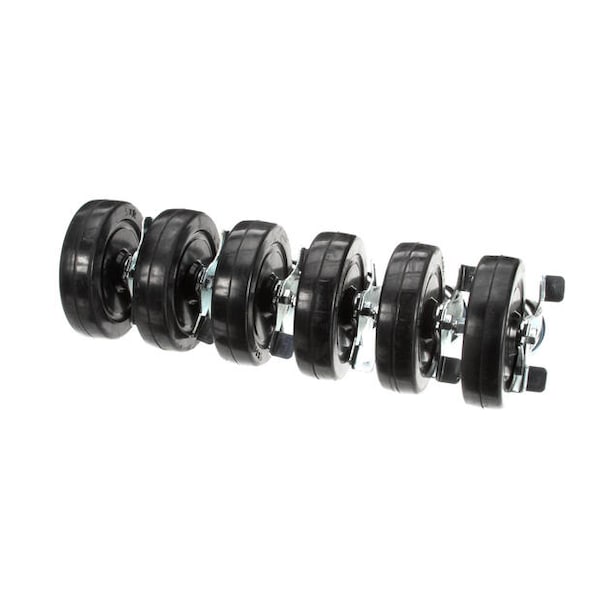 Kit Six 6 Inch Stem Casters